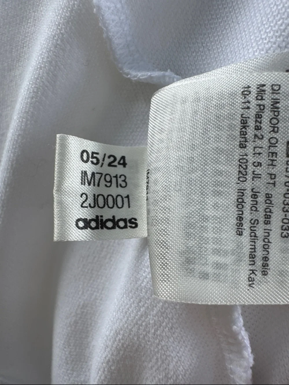 adidas Originals x Jude Bellingham Track Top Jacket White Blue Size M - Picture 14 of 16